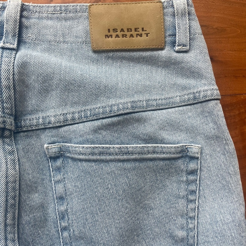 Isabel Marant Blue Niliane Jeans